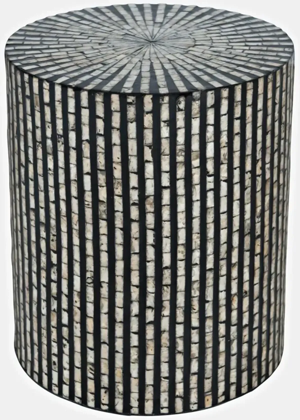 Jofran Capri Small Accent Table Black Multi