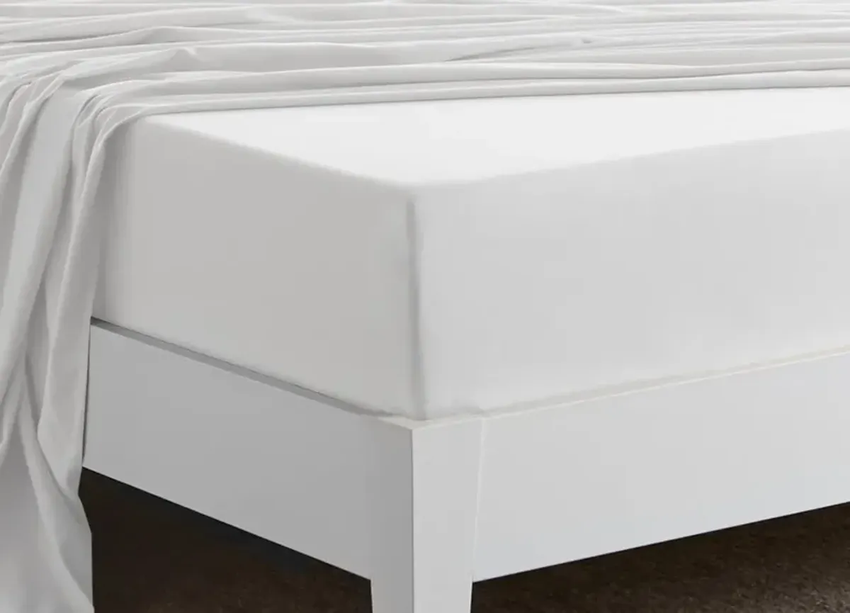 Bedgear Twin Bright White Basic Sheet Set