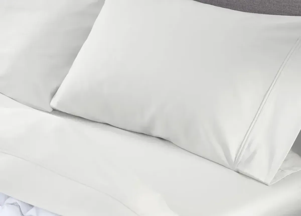 Bedgear Twin Bright White Basic Sheet Set