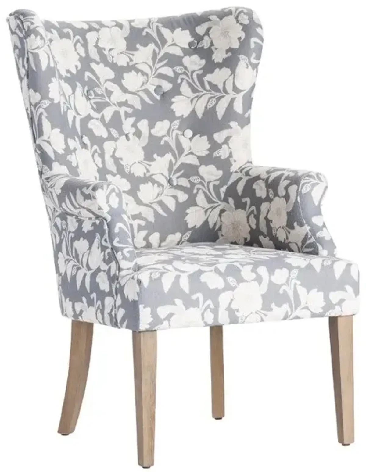 Crestview Heatherbrook Brown/Grey Chair