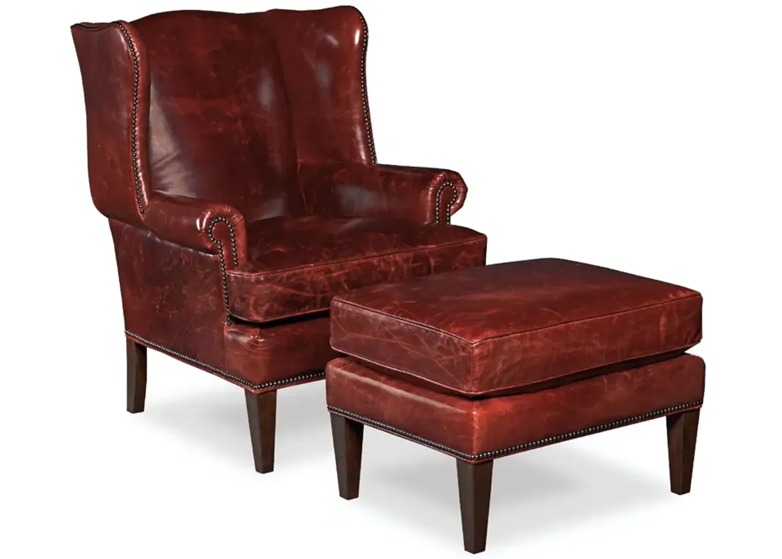 Hooker Furniture Blakeley Leather Club Chair