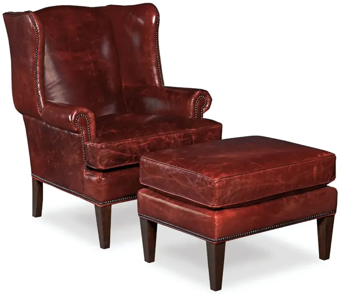 Hooker Furniture Blakeley Leather Club Chair