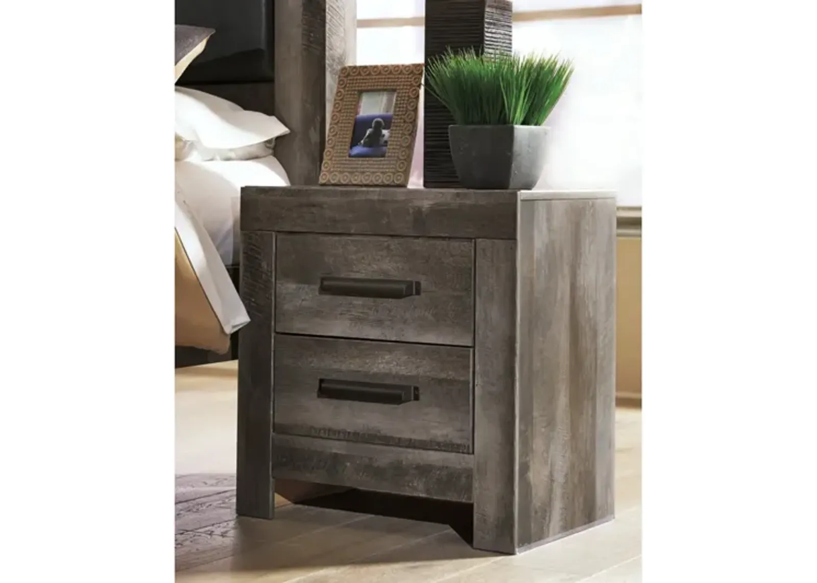 Ashley Wynnlow Gray Nightstand