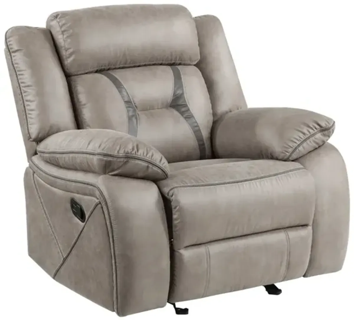 Steve Silver Tyson Gray Recliner