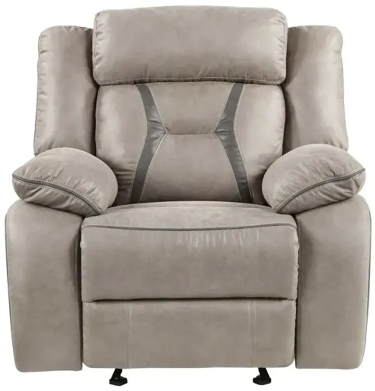 Steve Silver Tyson Gray Recliner