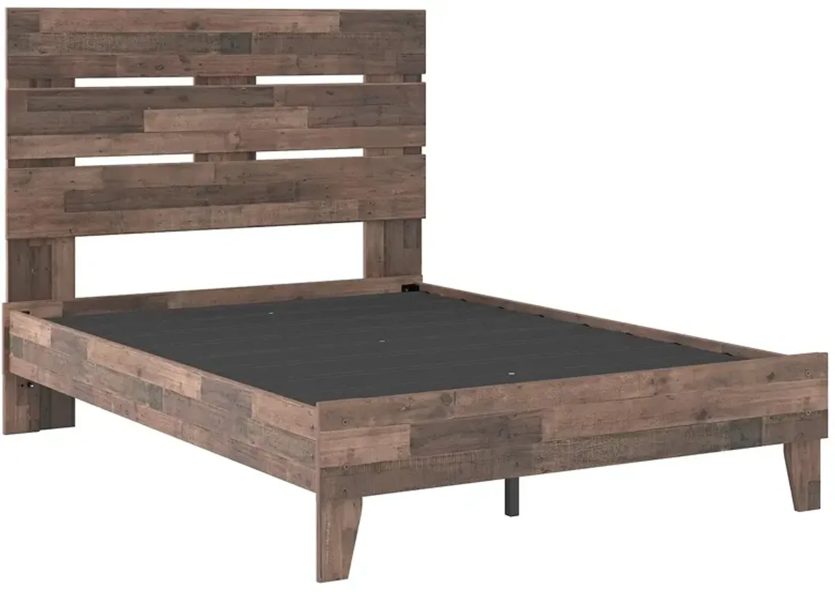 Ashley Neilsville Multi Gray Full Panel Platform Bed