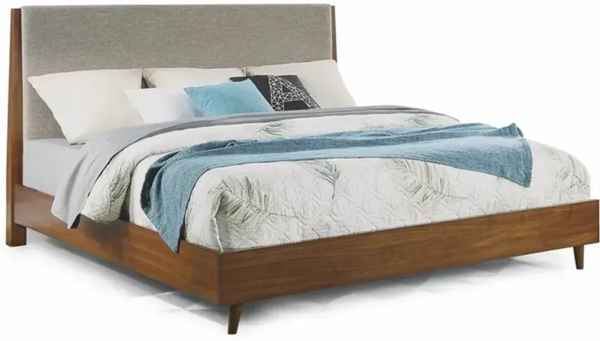 Flexsteel Ludwig Silt/Walnut Queen Bed