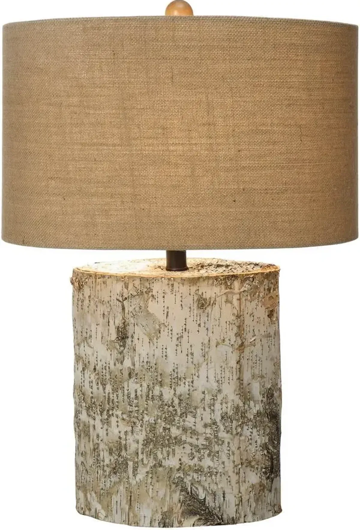 Crestview Birch Wood Table Lamp