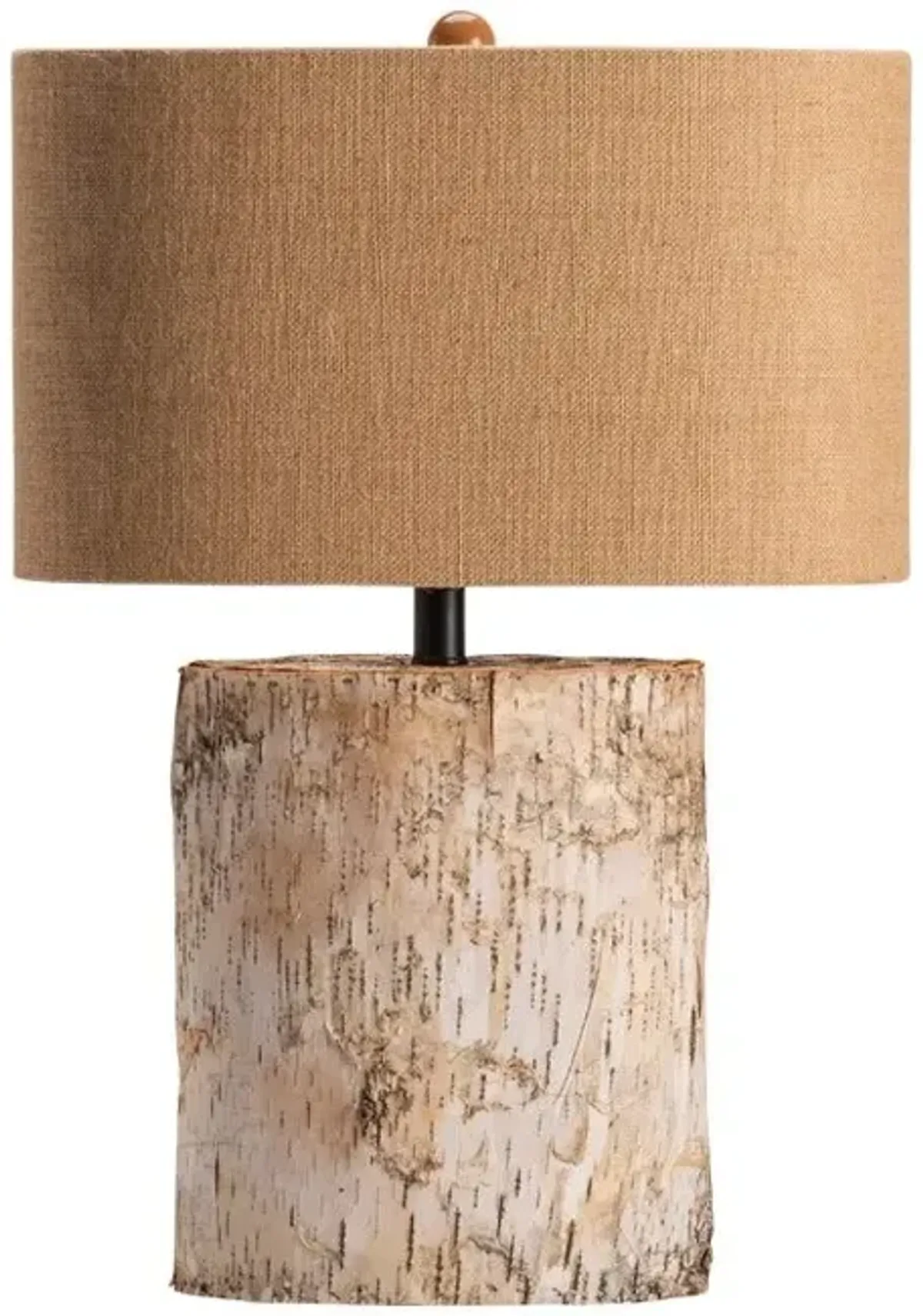 BIRCH WOOD TABLE LAMP