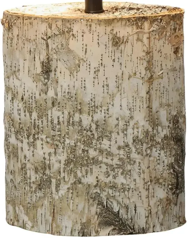 Crestview Birch Wood Table Lamp