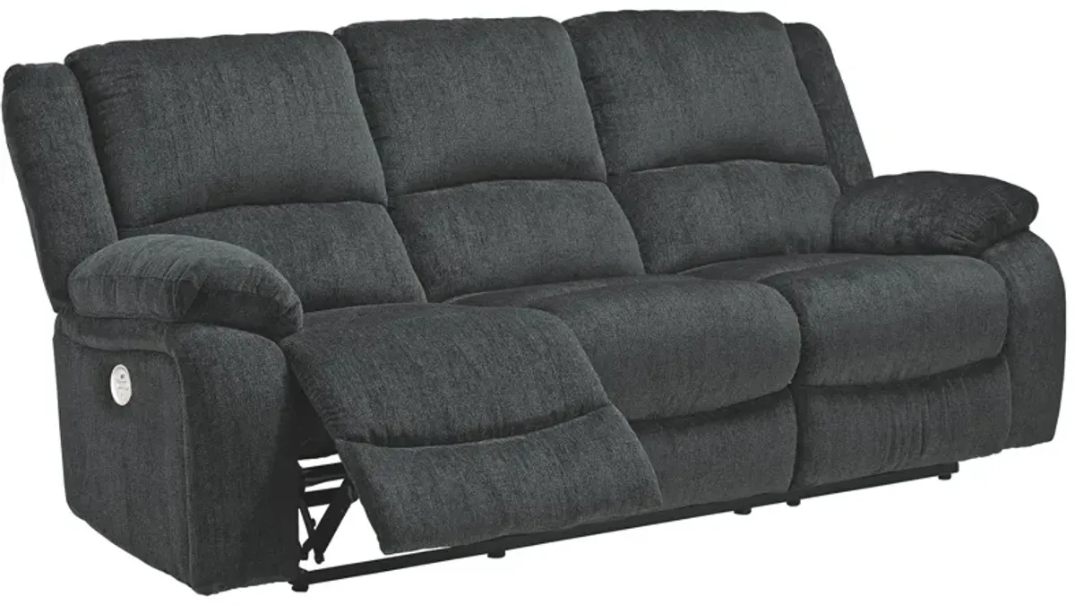 Ashley Draycoll Slate Power Reclining Sofa