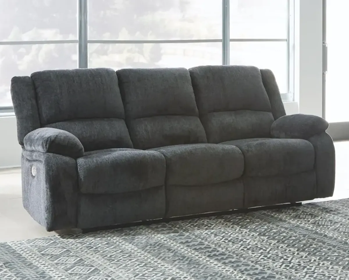 Ashley Draycoll Slate Power Reclining Sofa