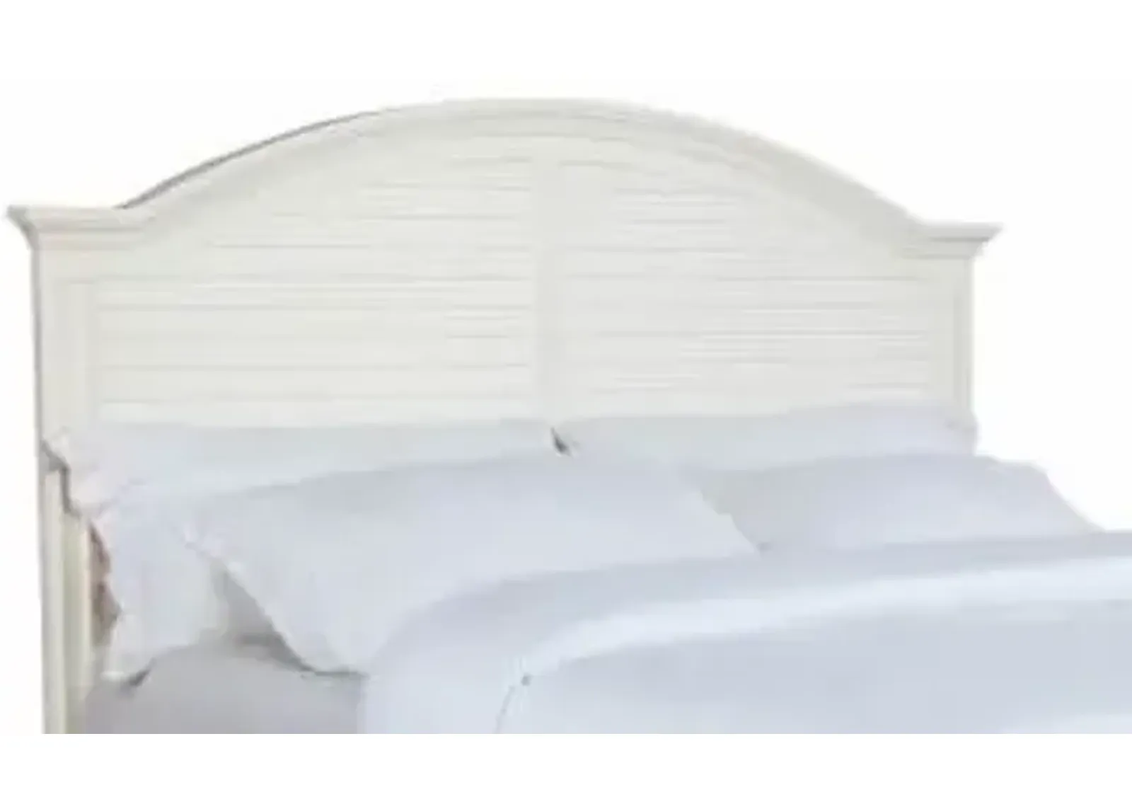 Madison Avenue Seaside White Queen Headboard