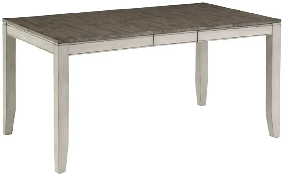 Steve Silver Abacus Two-Tone Smoky Alabaster & Smoky Honey 60 Dining Table