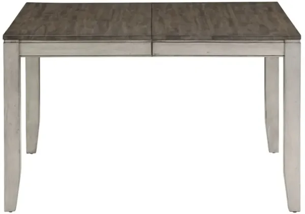 Steve Silver Abacus Two-Tone Smoky Alabaster & Putty 60-Inch Dining Table