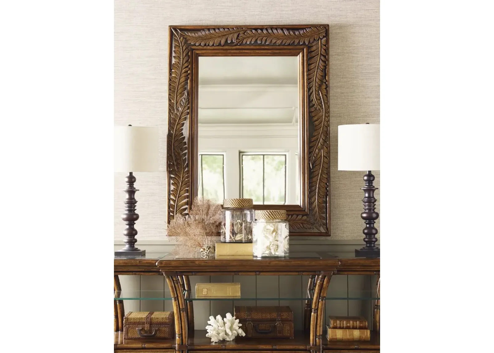 Tommy Bahama Home by Lexington Bali Hai Landscape Mirror