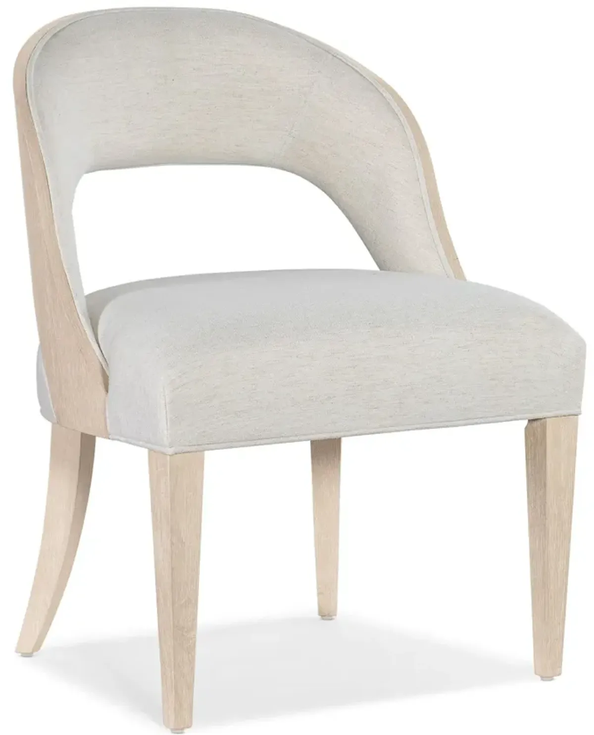 Hooker Furniture Nouveau Chic Sandstone & Nomad Snow Dining Side Chair