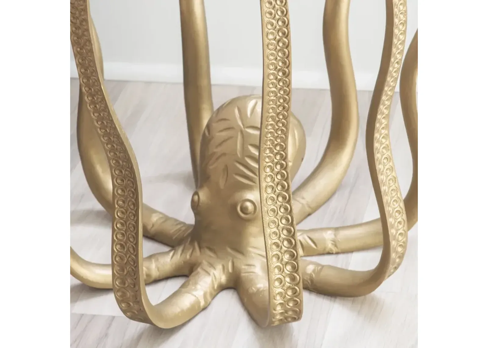 Powell Octiana Octopus Table Gold