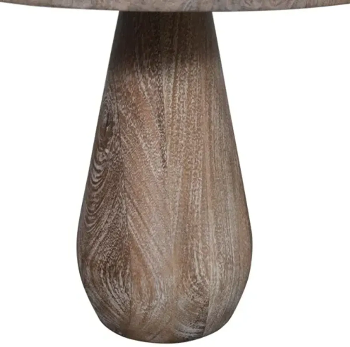 Jofran Origins Pull Up Pedestal Table Washed Sand