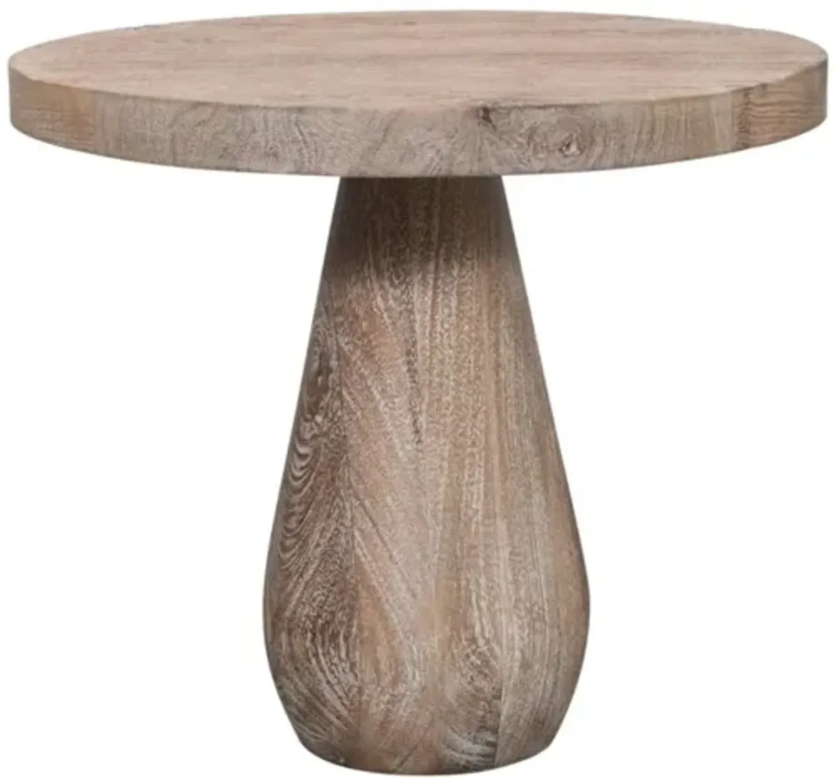 Jofran Origins Pull Up Pedestal Table Washed Sand