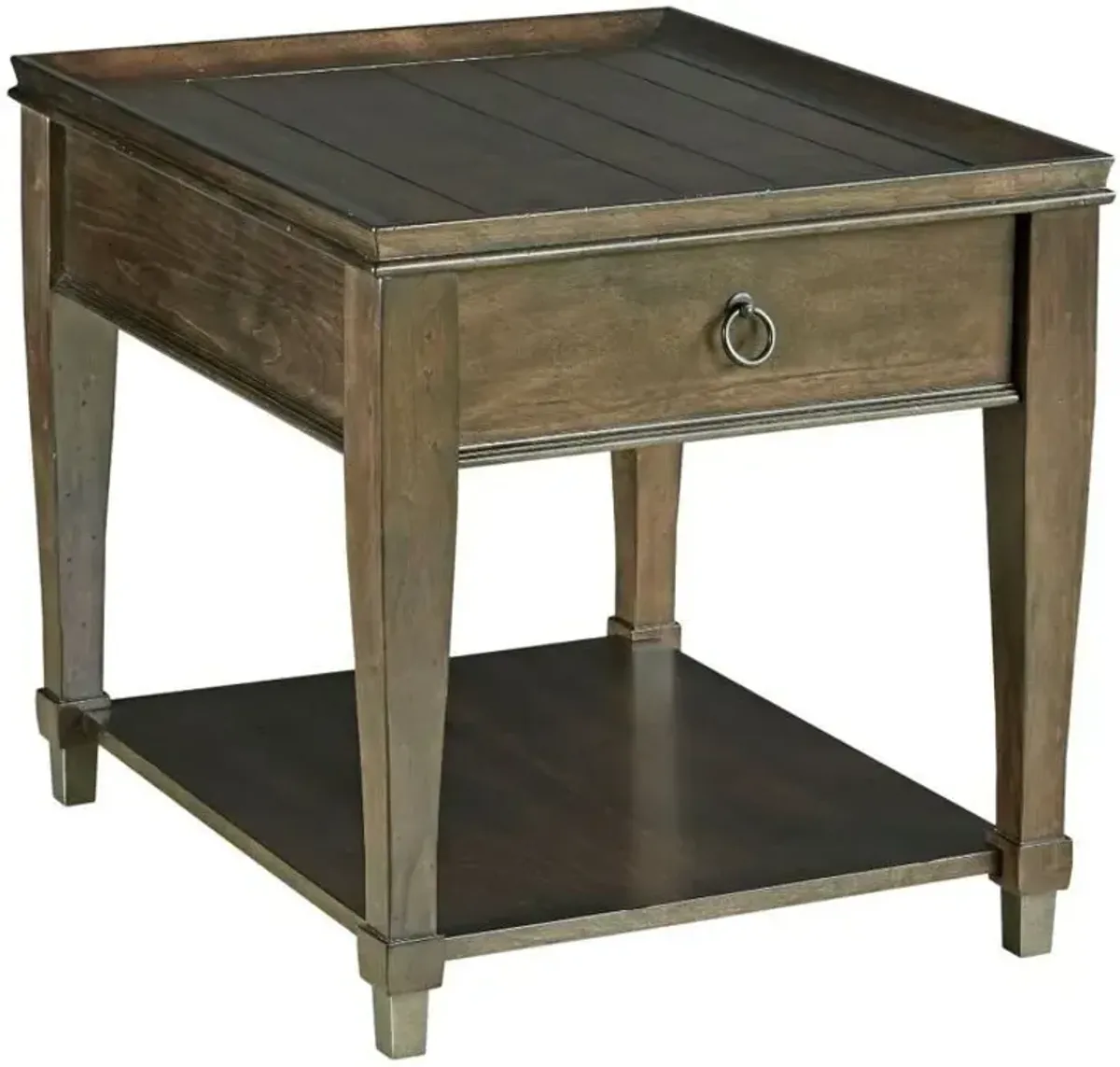 Hammary Sunset Valley Table Rect End Table with Drawer