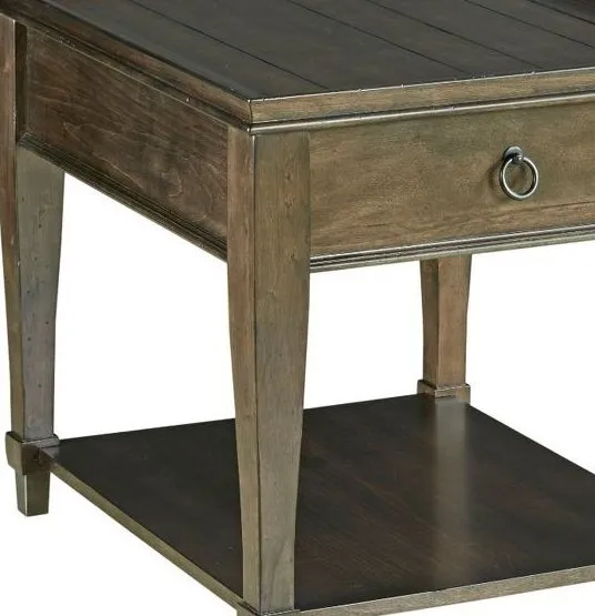 SUNSET VALLEY TABLE RECT END TABLE W/ DRAWER