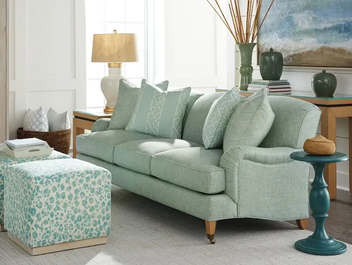 Barclay Butera Upholstery by Barclay Butera Sydney Sofa with Brass Casters