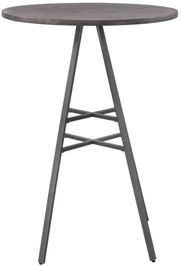 FILMORE 42 INCH HIGH PUB TABLE W/FILMORE BAR STOOL