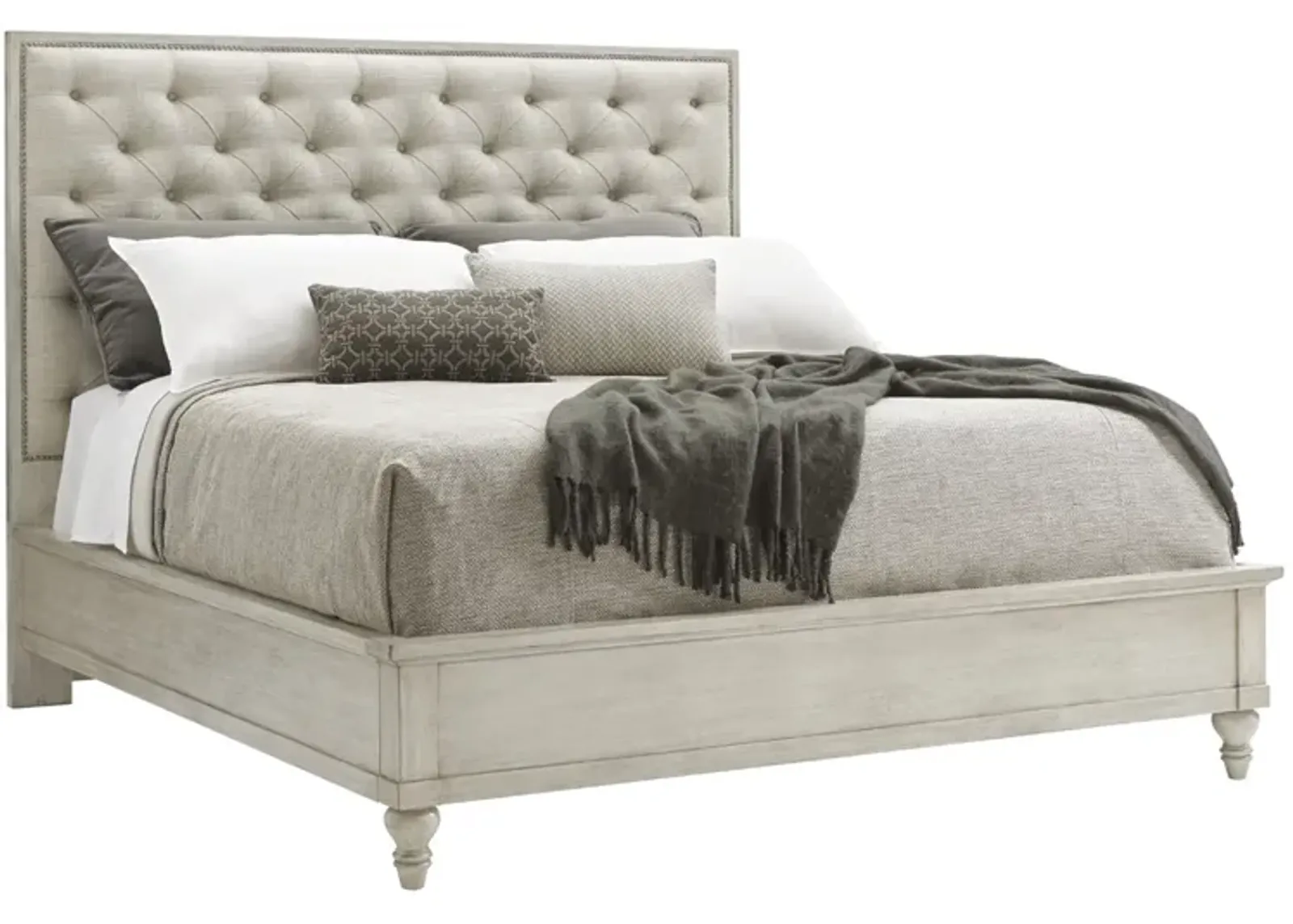 Oyster Bay by Lexington Arbor Hills Upholstered Bed Queen