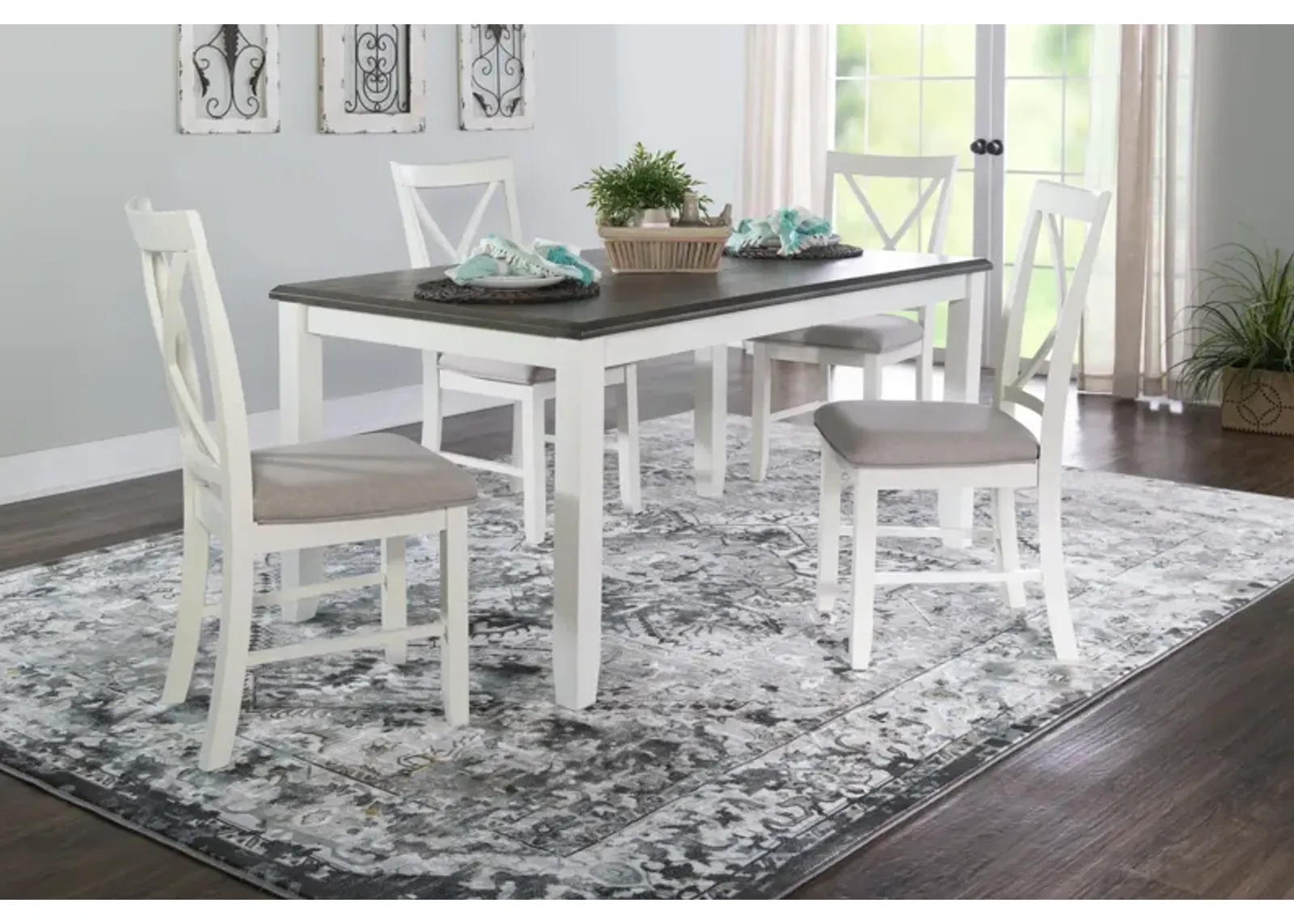 Powell Jane Grey 5-Piece Dining Set