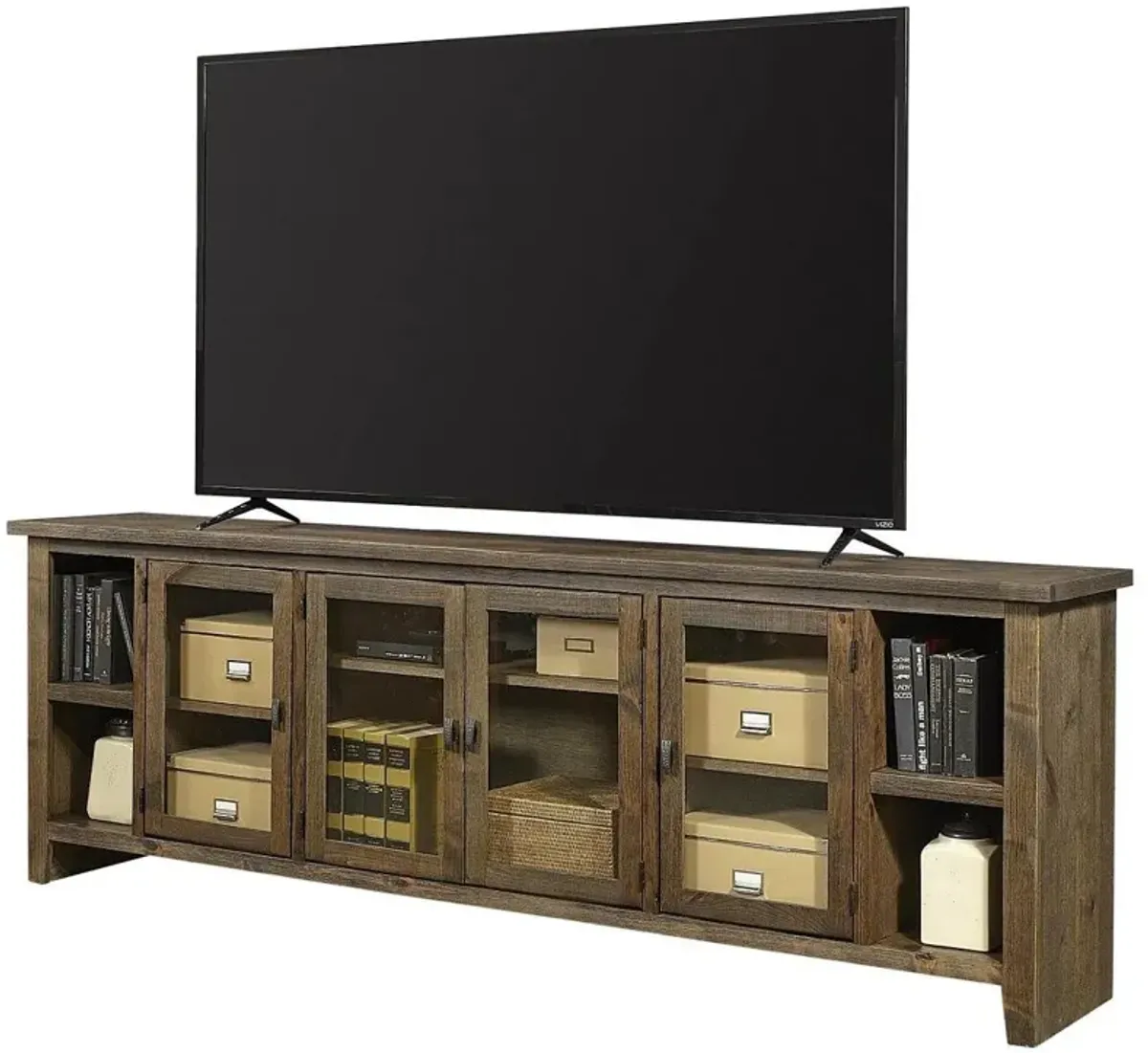 Aspenhome Alder Grove Brindle 84 Inch TV Stand Console