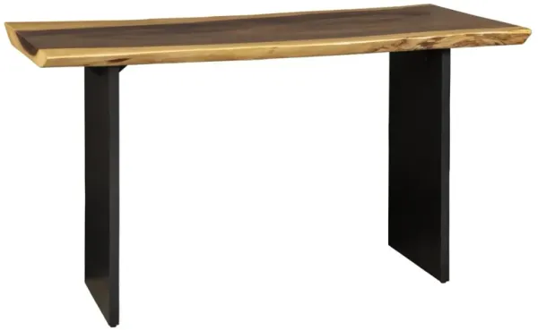 NATURAL MONKEYPOD 63 INCH VERMONT RECTANGLE COUNTER TABLE