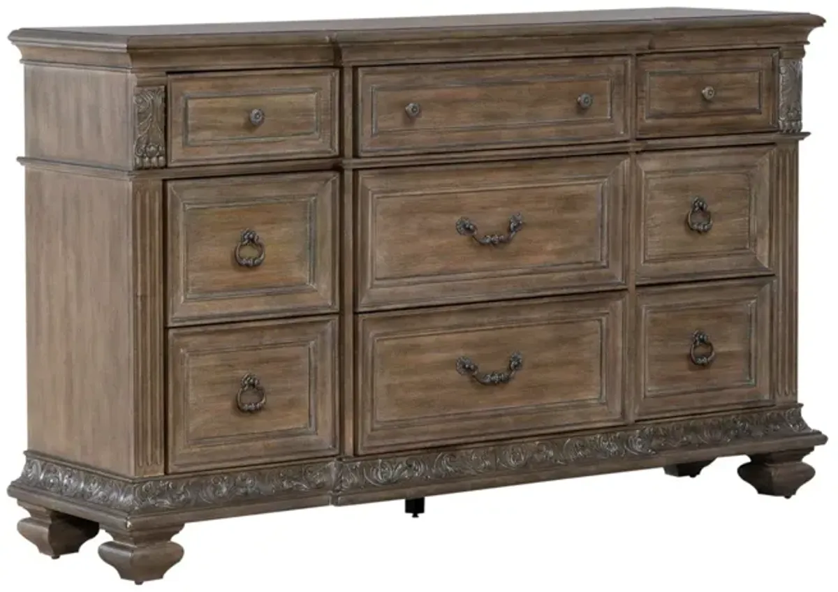 Liberty Furniture Carlisle Court Chestnut/Dusty Wax Dresser