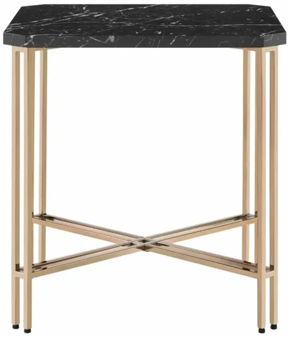 Steve Silver Daxton Faux-Marble Top End Table