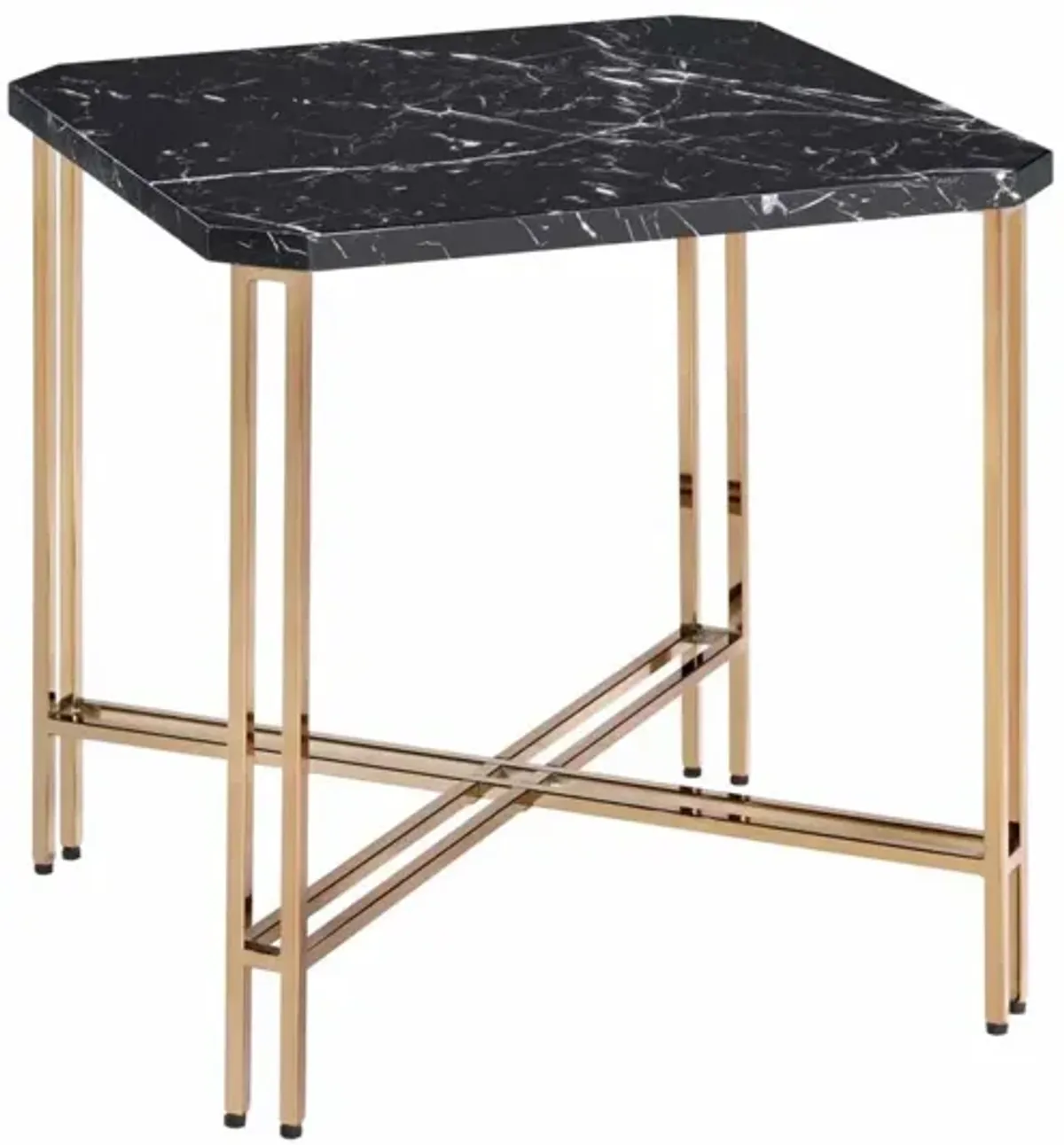 Steve Silver Daxton Faux-Marble Top End Table