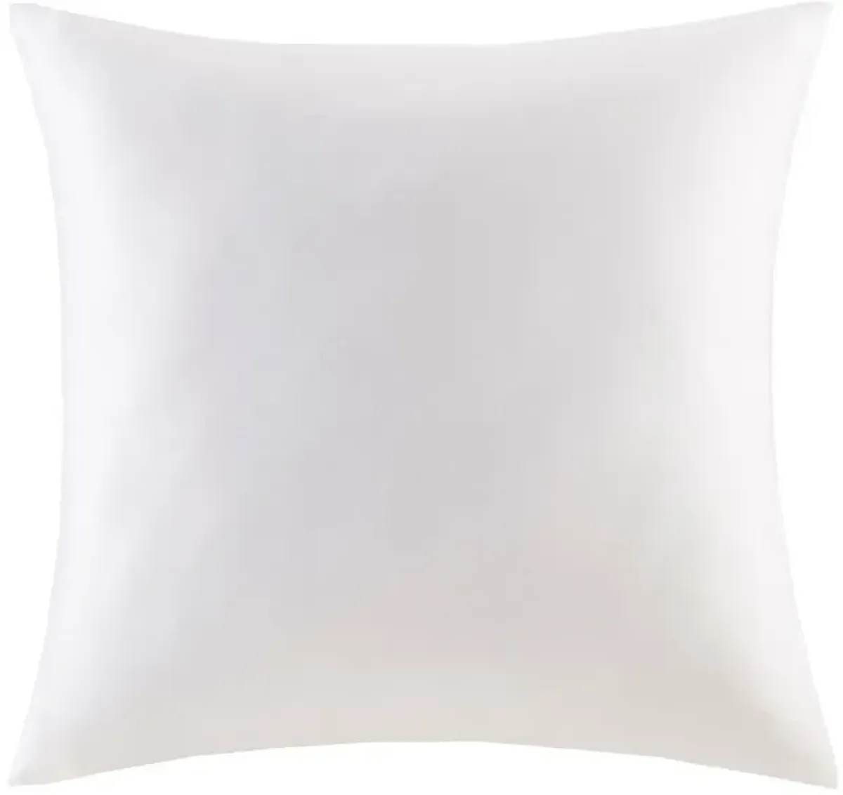 Olliix Madison Park Signature 26X26 Inch White Cotton Sateen Euro Pillow