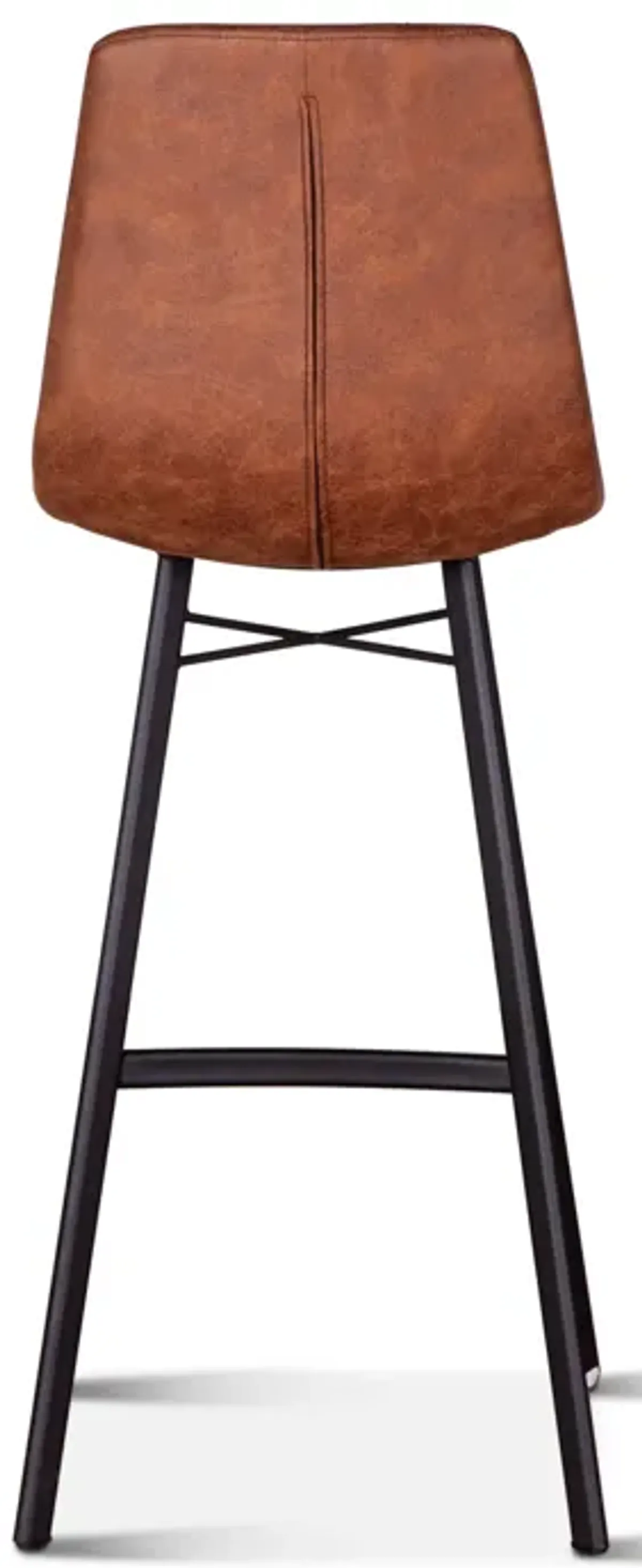 SAM RETRO BAR CHAIR IN TRAPPER BROWN