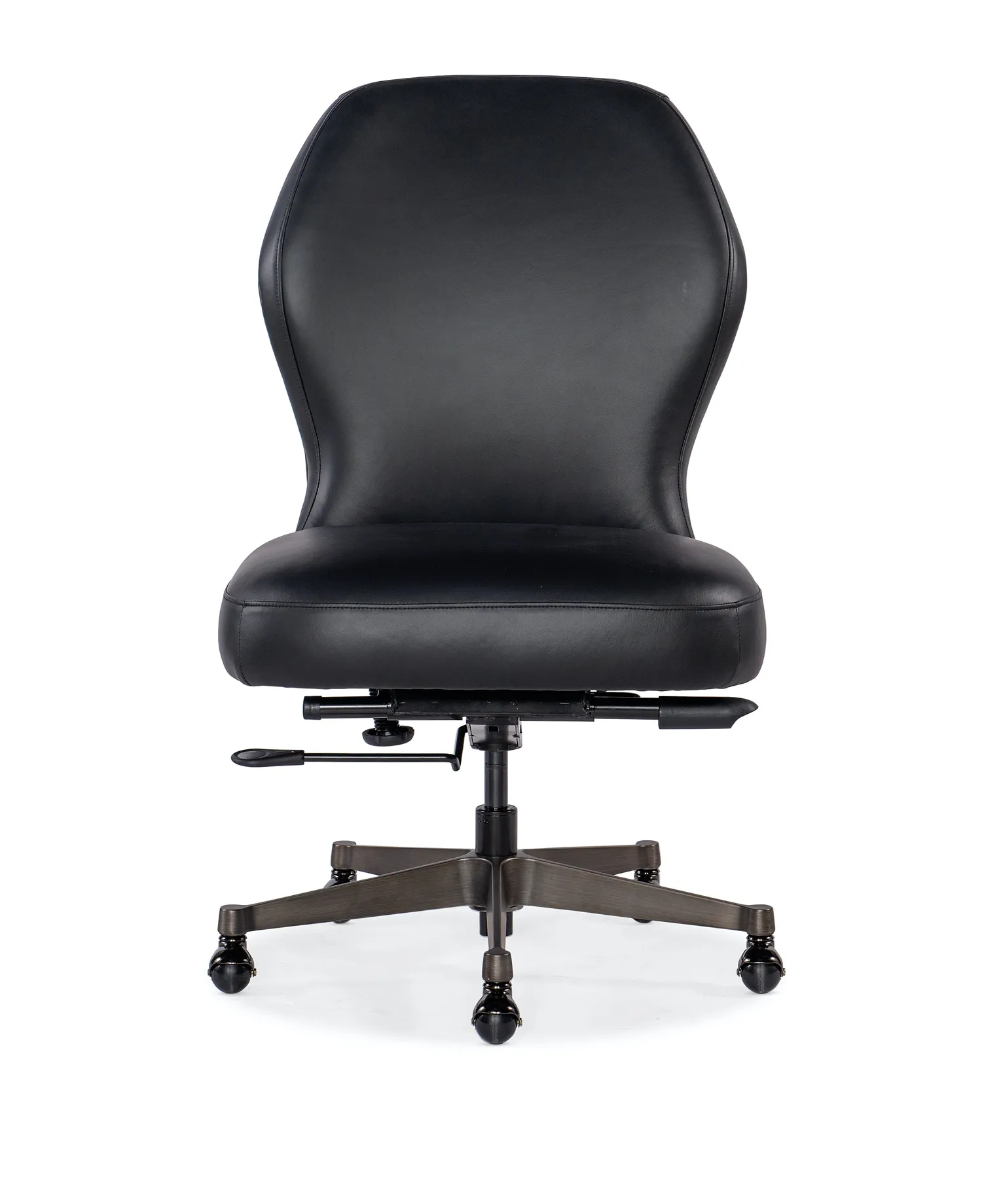 BALI CHARCOAL EXECUTIVE SWIVEL TILT OFFICE LEATHER CHAIR