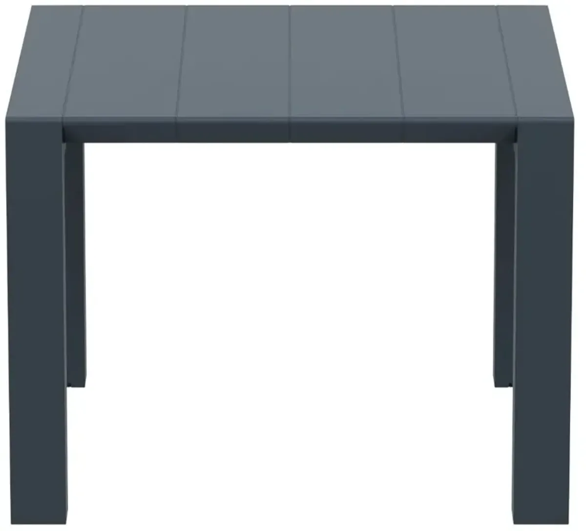 Compamia Vegas Resin Extendable Dining Table in Navy Blue