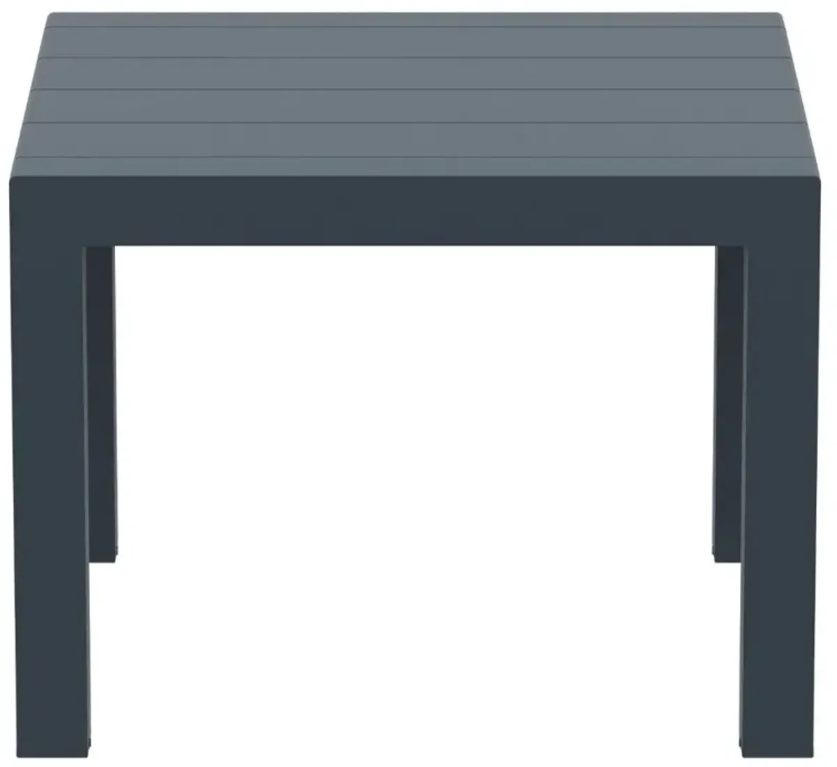 Compamia Vegas Resin Extendable Dining Table in Navy Blue