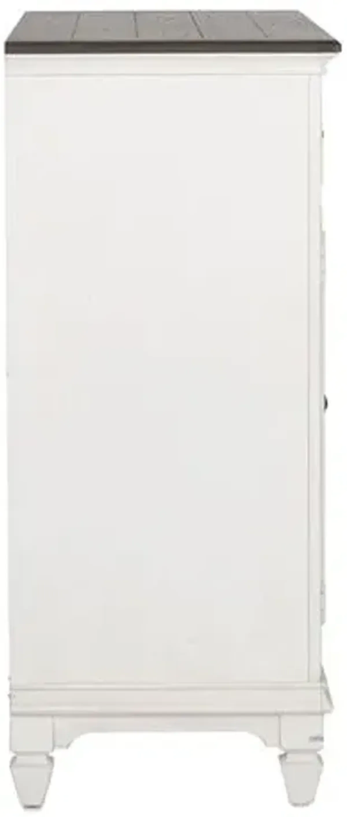 Liberty Furniture Allyson Park Wire Brushed White Cottage Buffet
