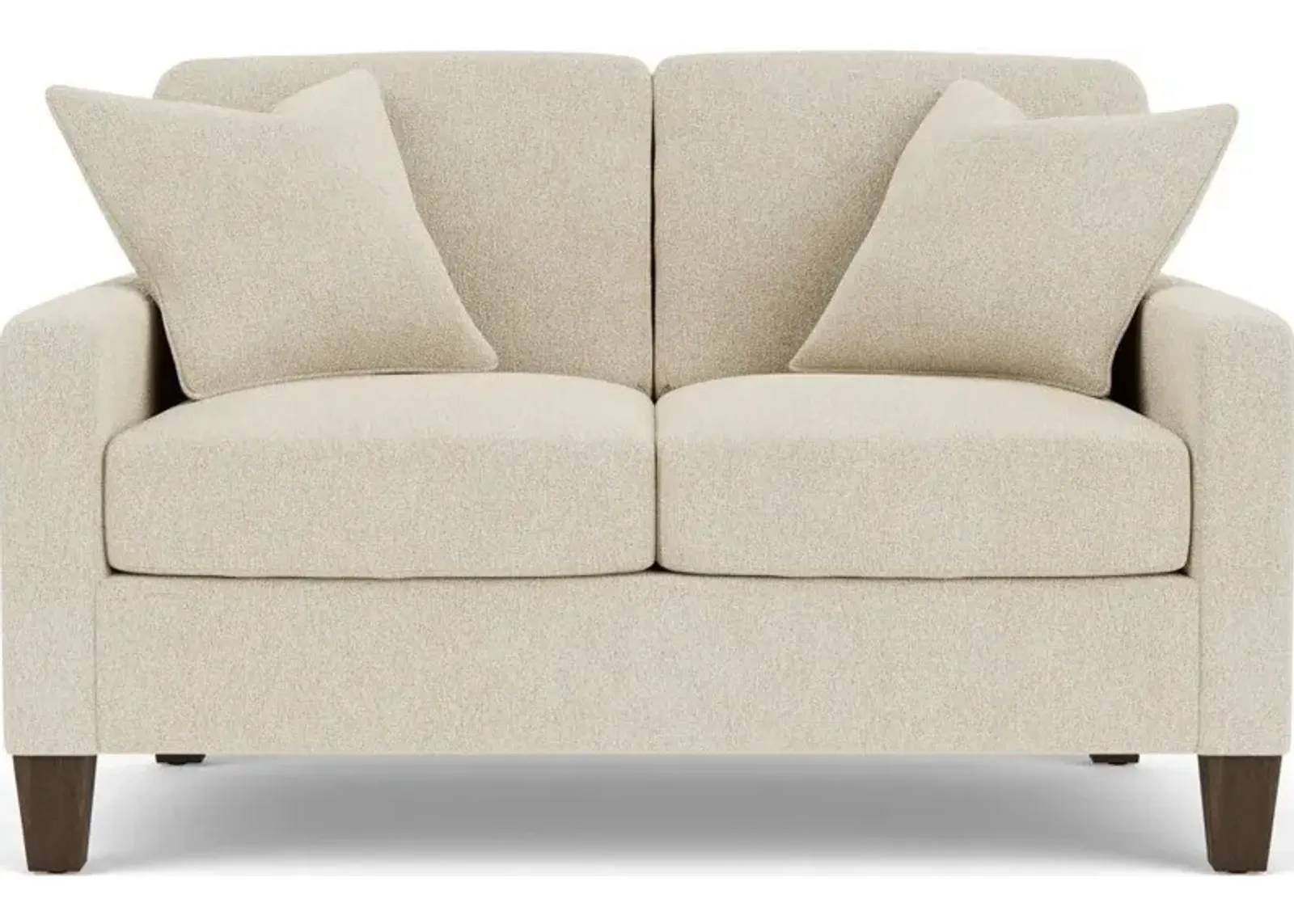 Flexsteel South Haven White Shell Loveseat