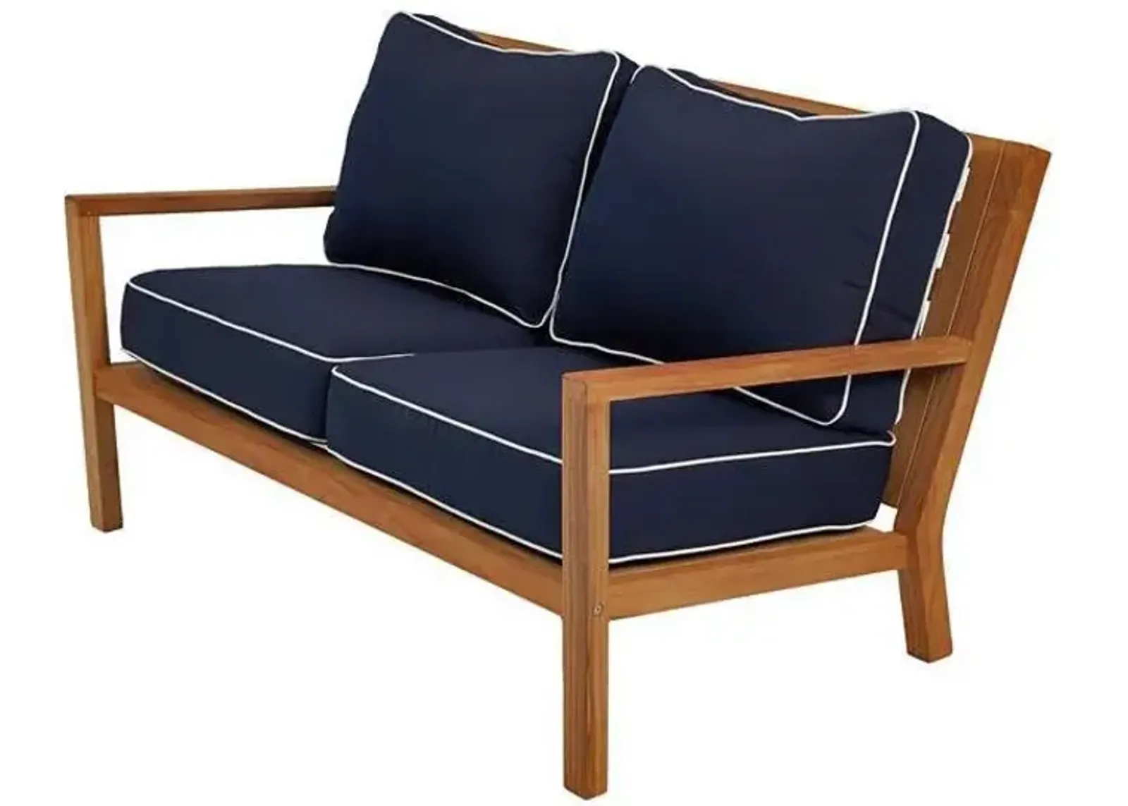 Royal Teak Coastal Two-Seater Outdoor Love Seat