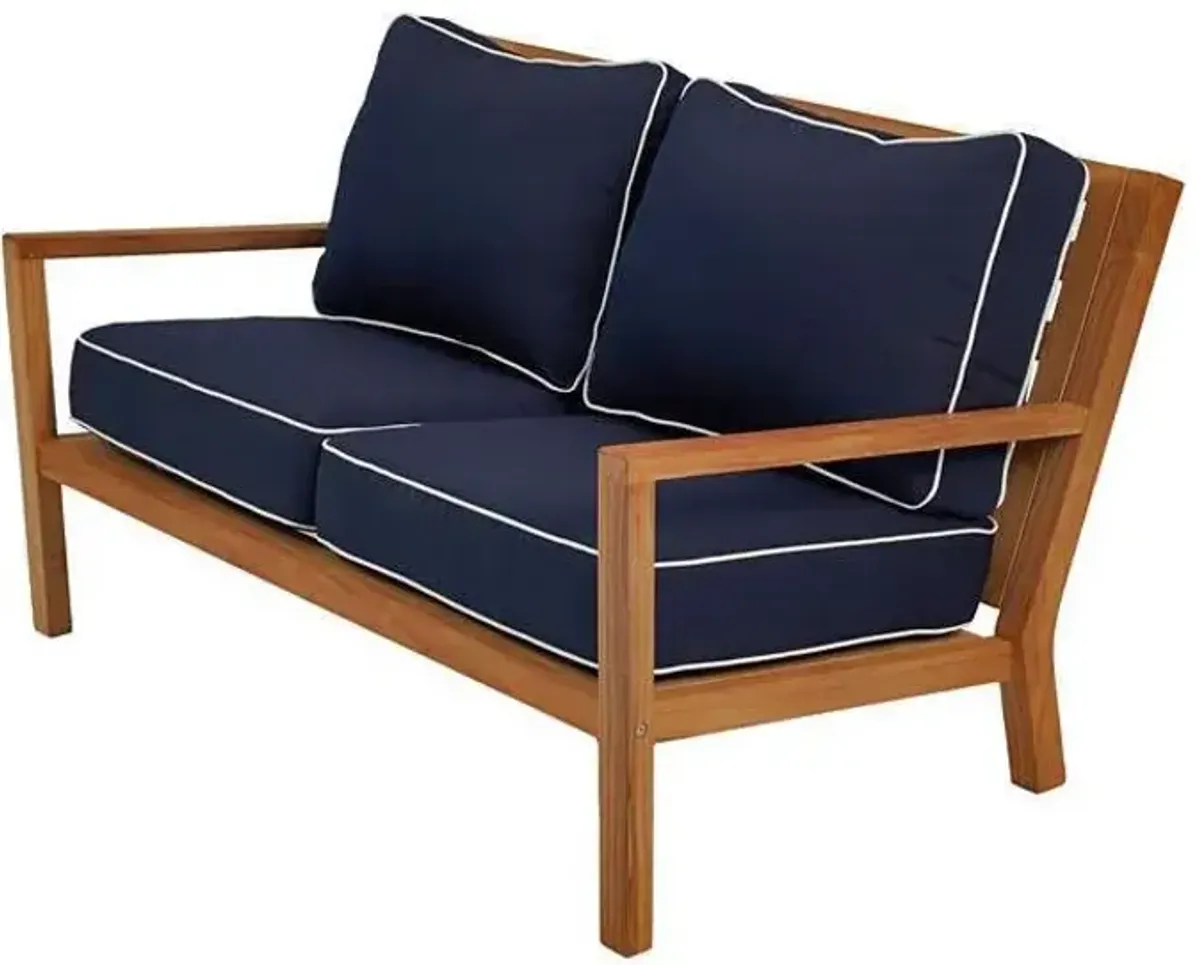 Royal Teak Coastal Two-Seater Outdoor Love Seat