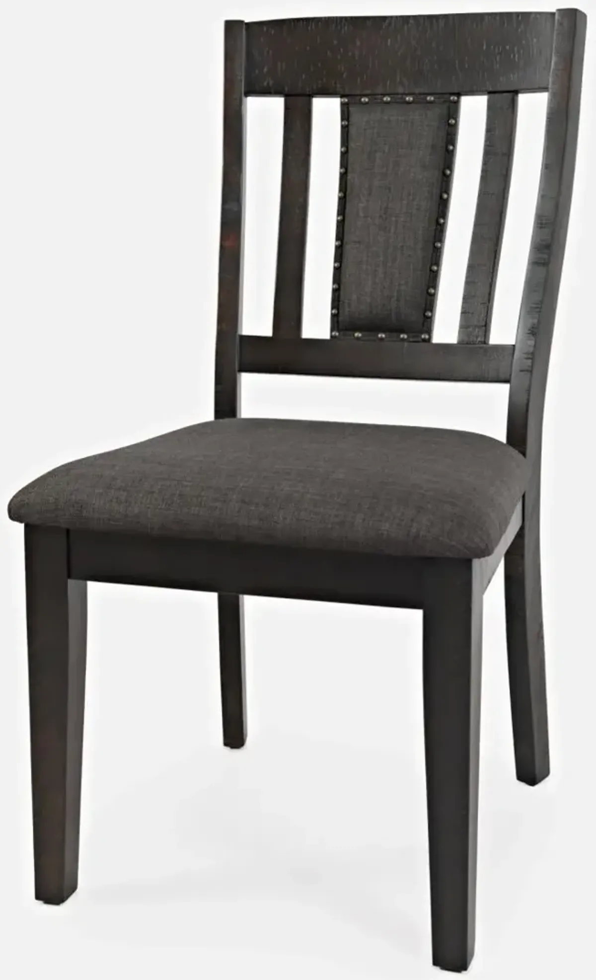 AMERICAN RUSTICS UPHOLSTERED SLATBACK CHAIR