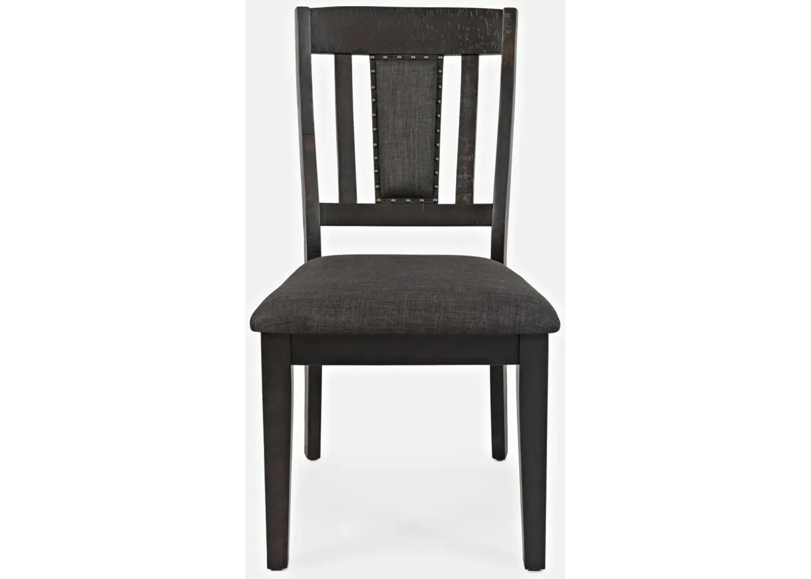 AMERICAN RUSTICS UPHOLSTERED SLATBACK CHAIR