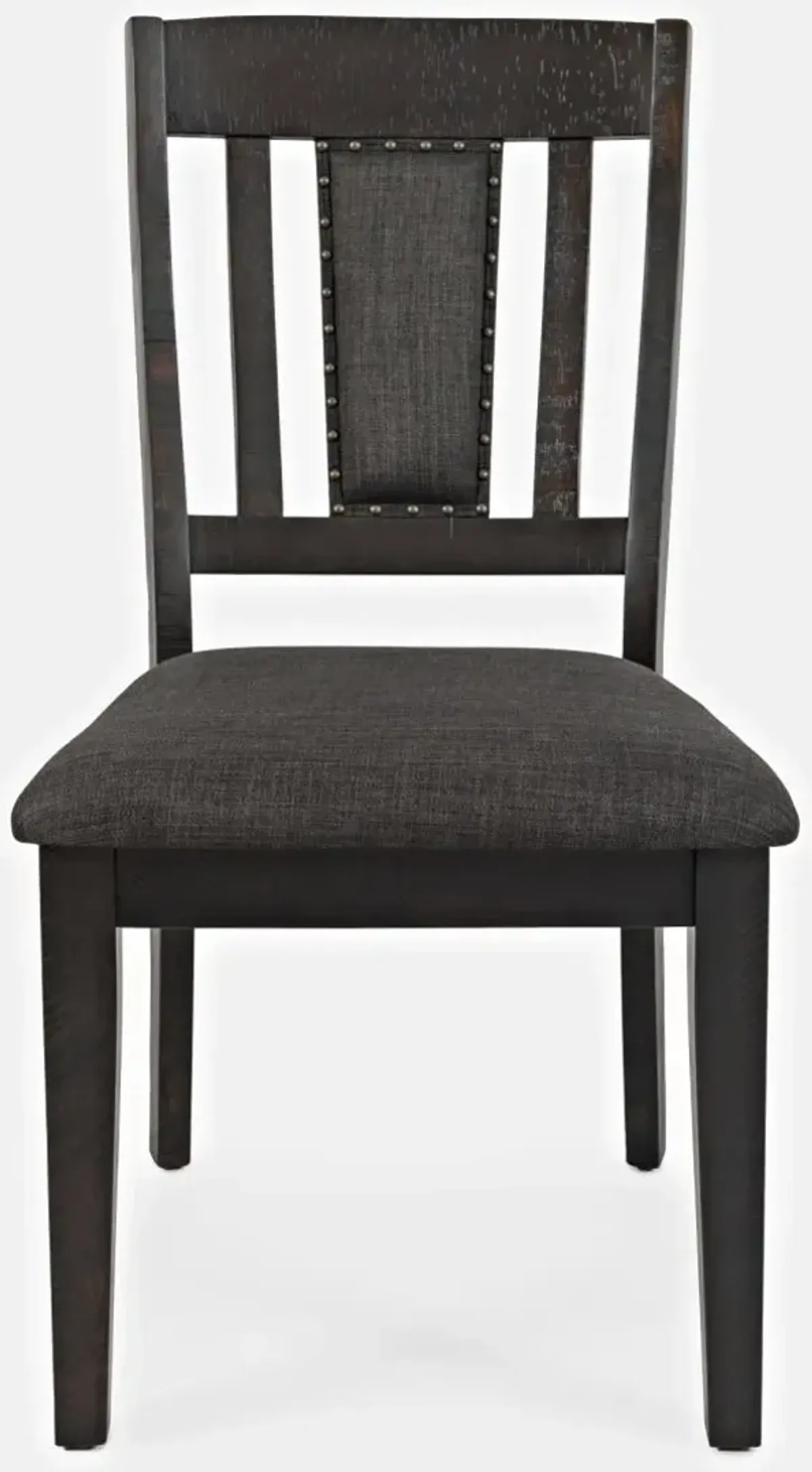 AMERICAN RUSTICS UPHOLSTERED SLATBACK CHAIR