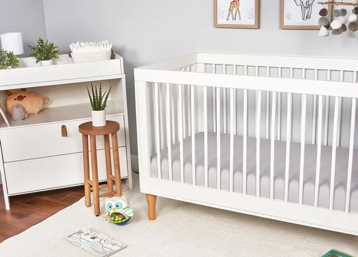 Bedgear Light Grey Hyper-Wool Performance Crib Sheet