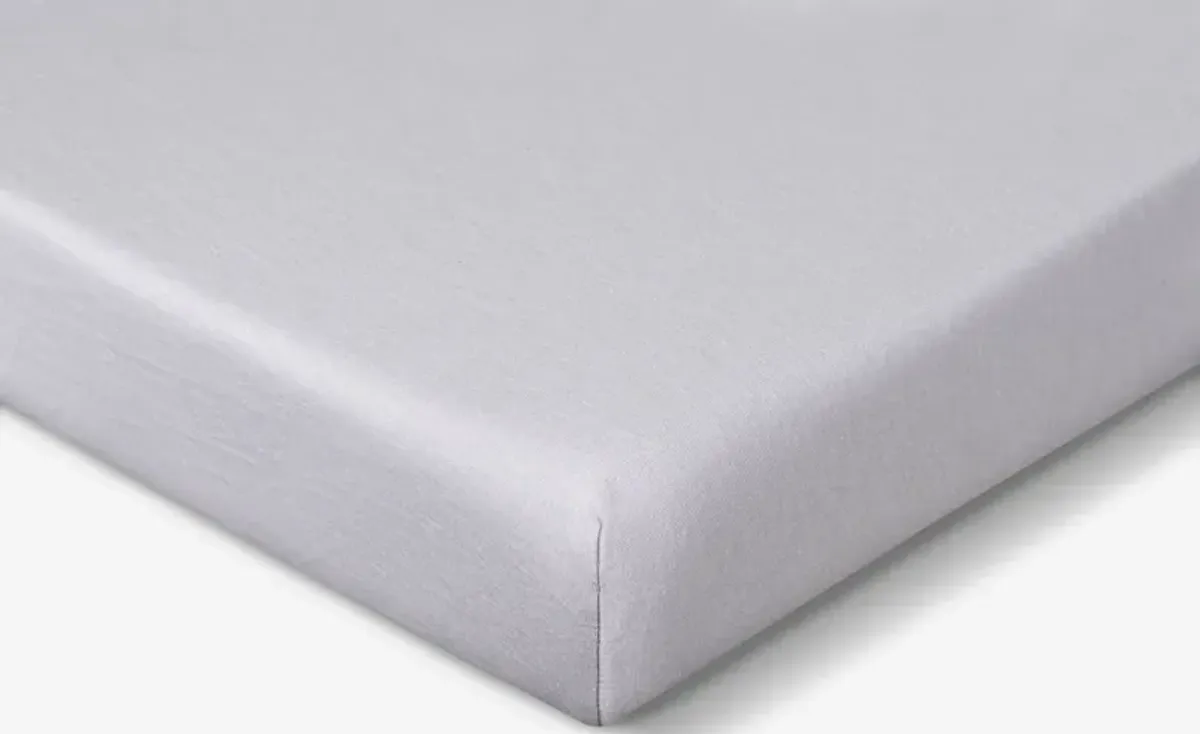 Bedgear Light Grey Hyper-Wool Performance Crib Sheet