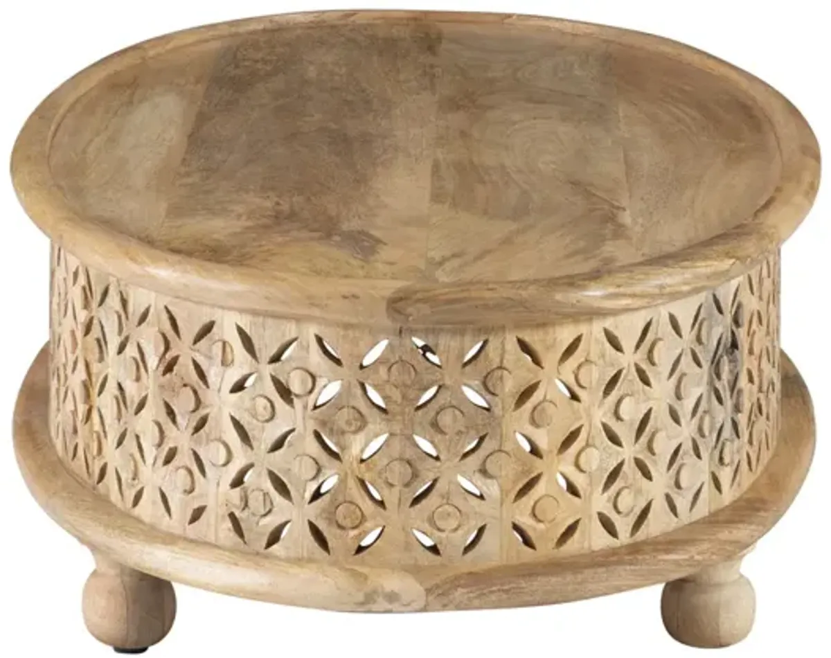 Powell Inora Oval Coffee Table Natural